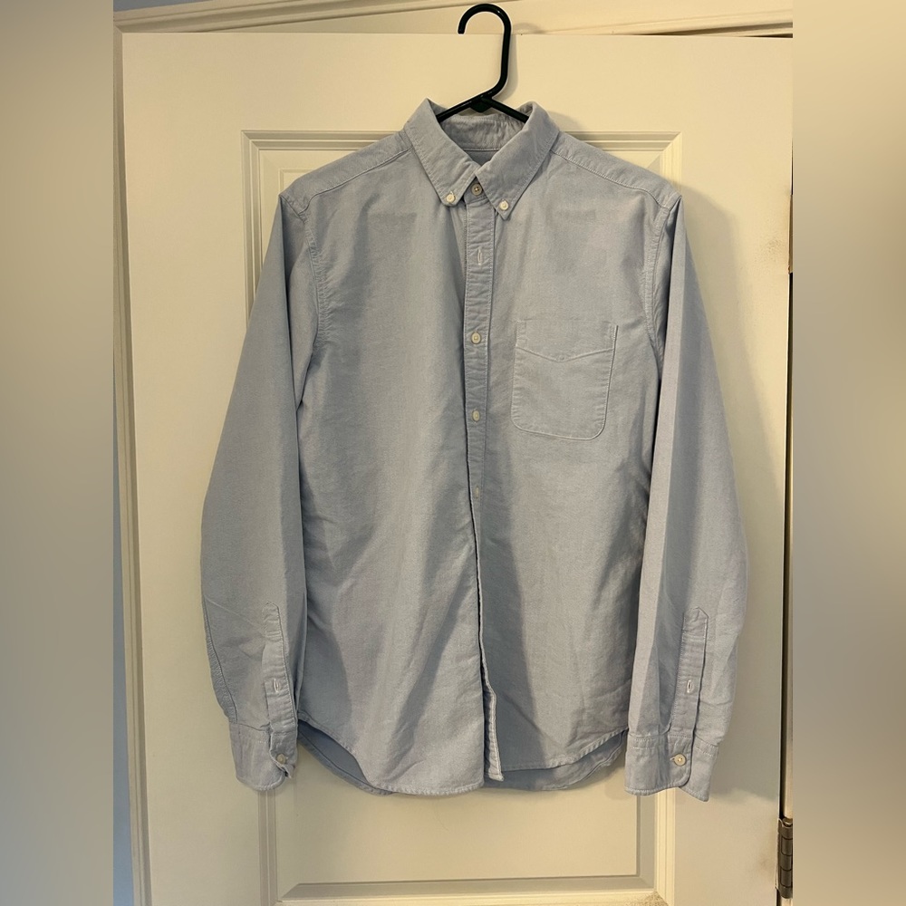 Classic mens oxford dress shirt
